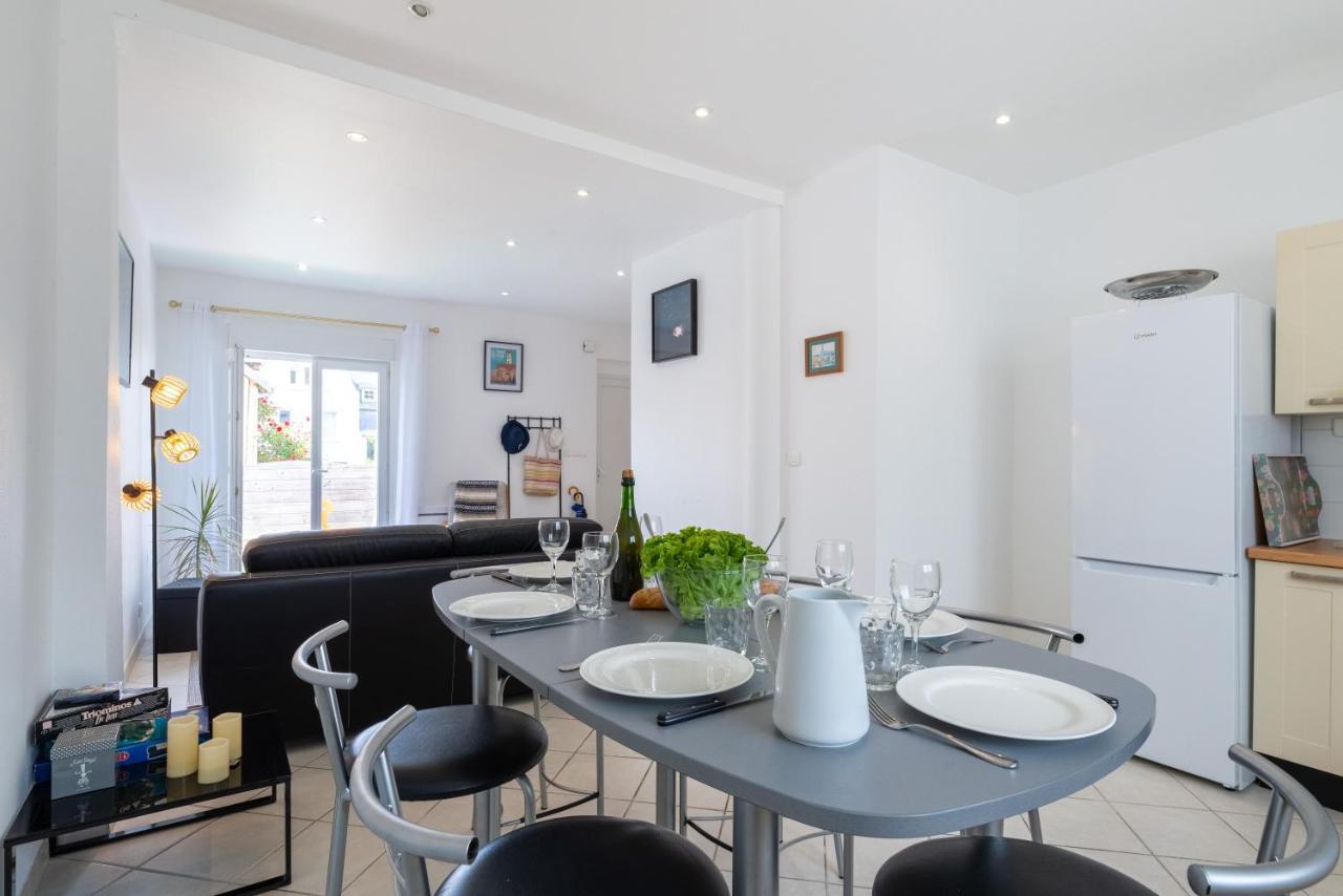 Les Bleuets - Duplex Avec Vue Mer Pleneuf-Val-Andre Bagian luar foto