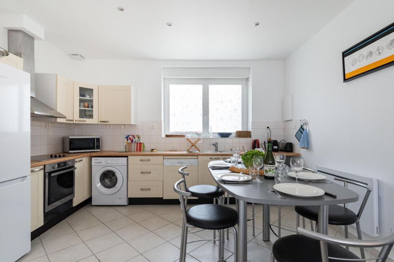 Les Bleuets - Duplex Avec Vue Mer Pleneuf-Val-Andre Bagian luar foto