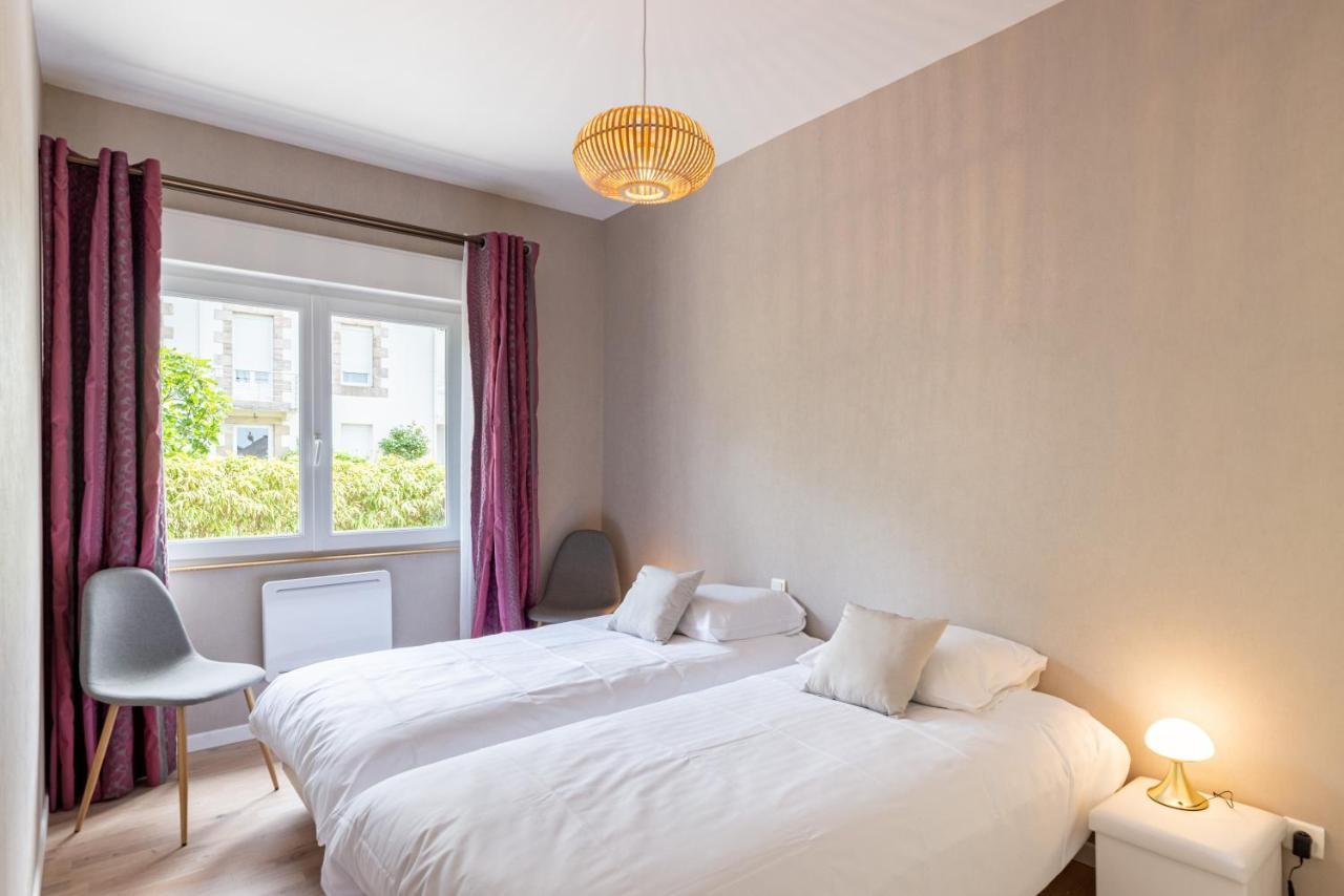 Les Bleuets - Duplex Avec Vue Mer Pleneuf-Val-Andre Bagian luar foto