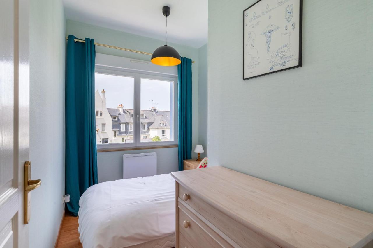 Les Bleuets - Duplex Avec Vue Mer Pleneuf-Val-Andre Bagian luar foto